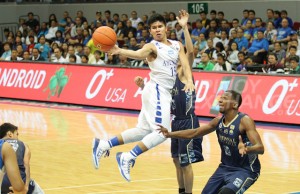 Ateneo vs NU match scenes. Photo by Mark Cristino