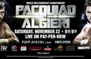 pacquiao vs algieri live